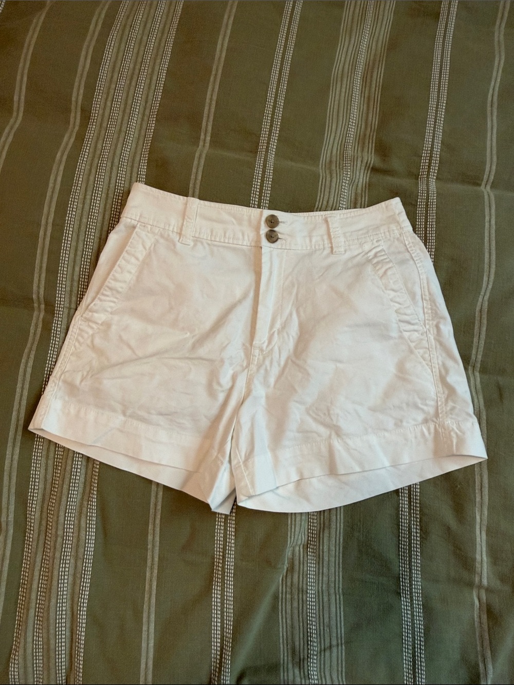 a new day White High-Rise Women's Bermuda Shorts